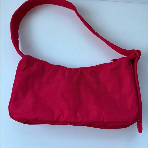 NWOT BAGGU Cargo Nylon Shoulder Bag- Candy Apple - Picture 5 of 10